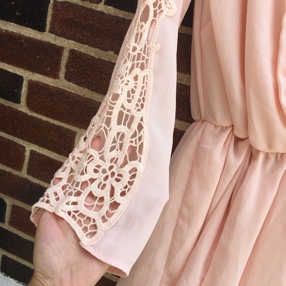 Peach Romper - Picture 2 of 5